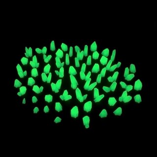 Resinkristalle - Green Glow (Klein)