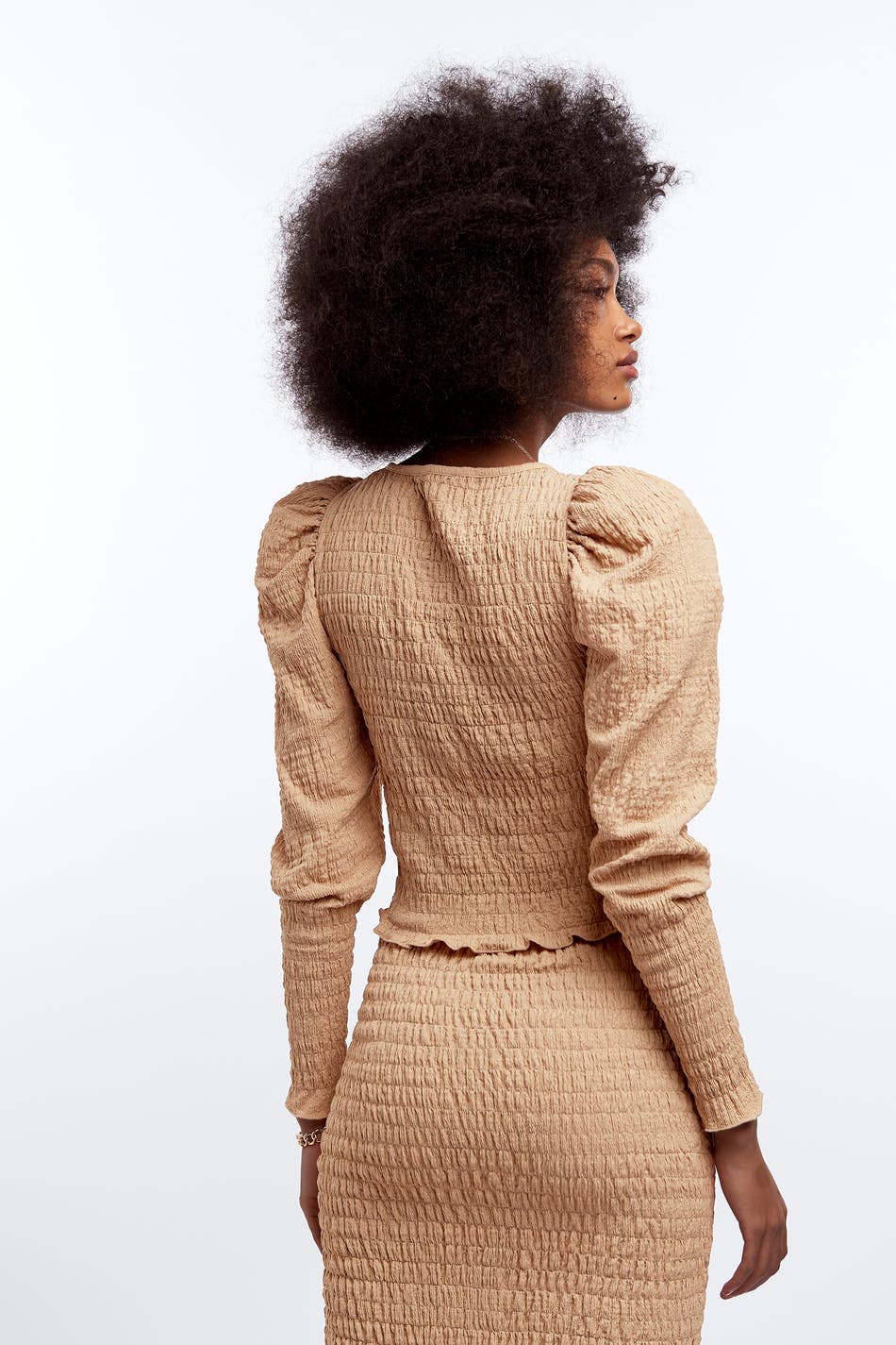 Nathalie smock top