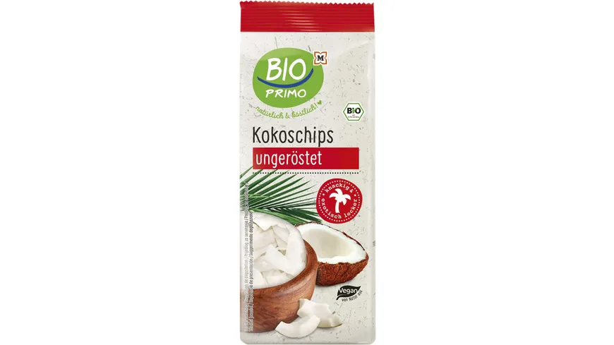 BIO PRIMO Bio Kokoschips Ungeröstet 100 g