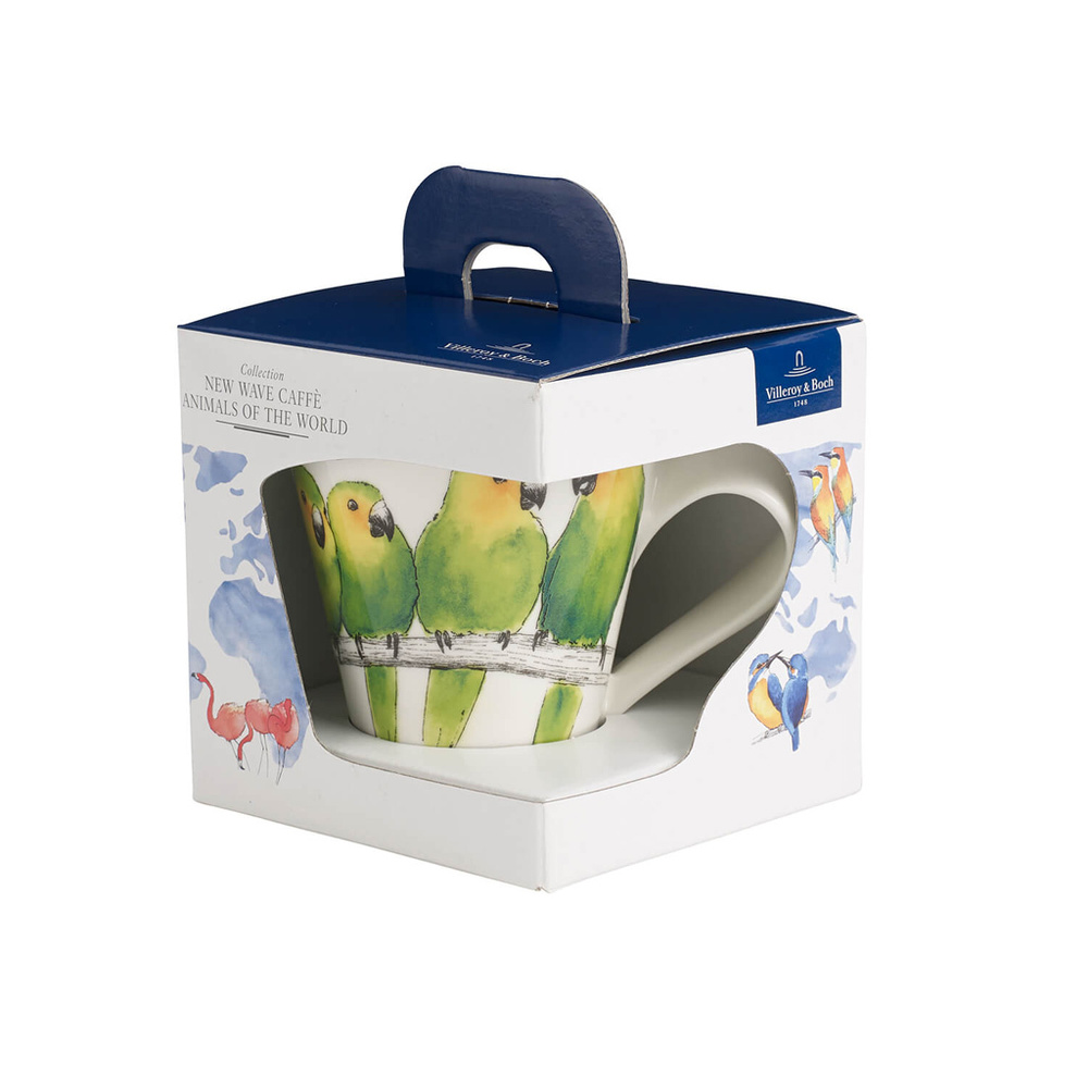 Villeroy & Boch Mug (emballage cadeau) NewWave Caffè Conure à gorge brune Tasse