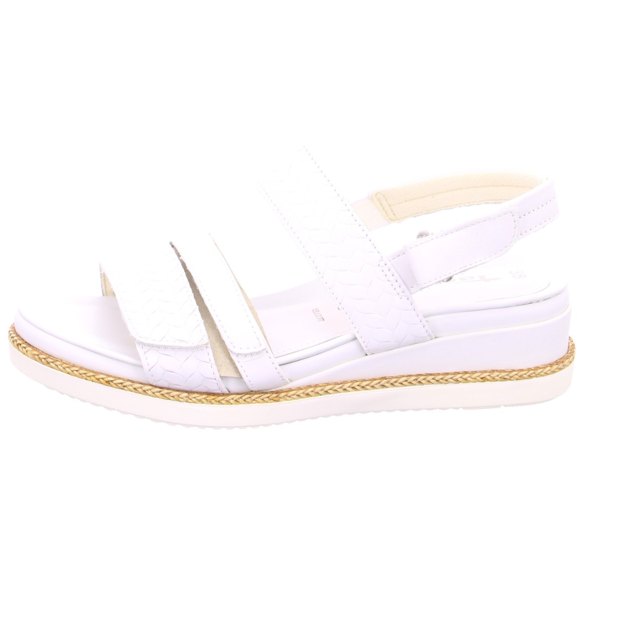 TAMARIS Klassische Sandalen weiss