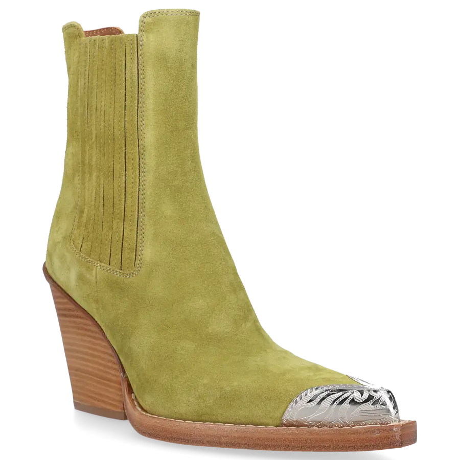 Paris Texas - Chelsea Boots DALLAS Veloursleder - grün