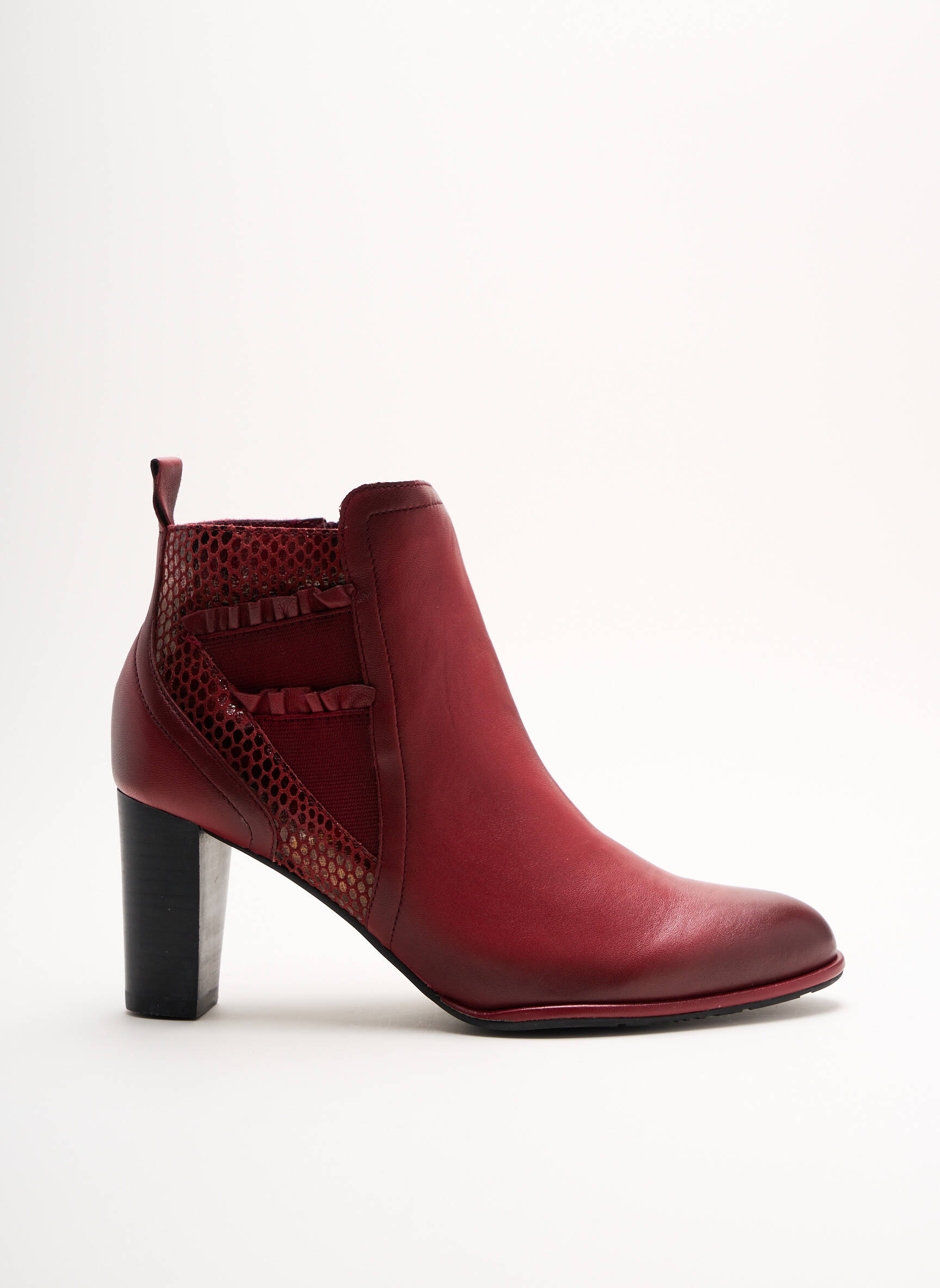 Fugitive By Francesco Rossi Bottines Femme couleur rouge