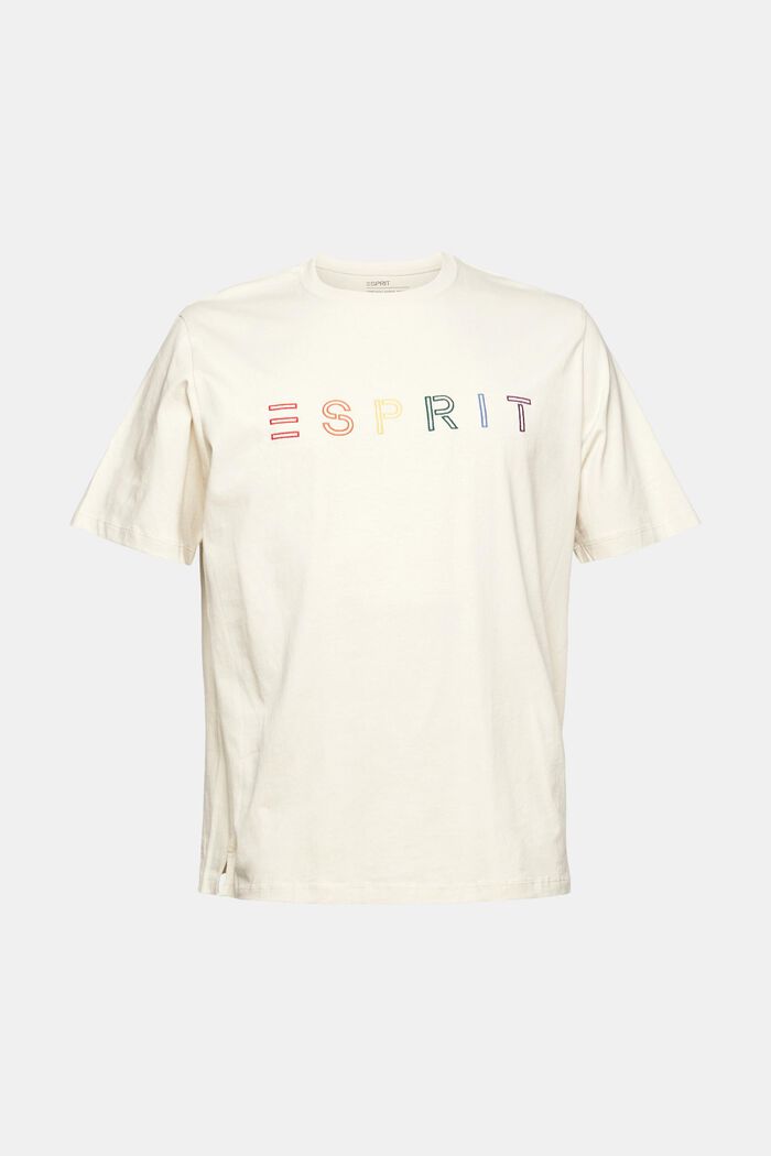 Jersey-Shirt mit Stickerei
