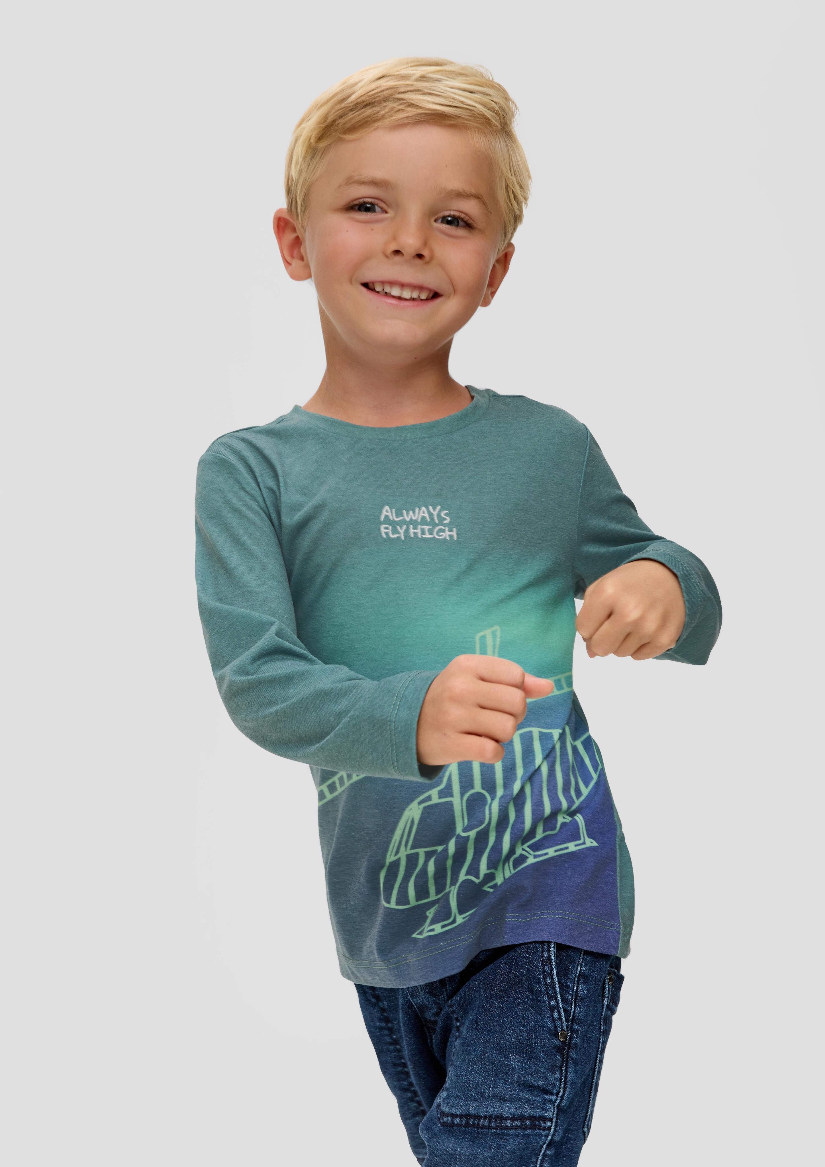 Longsleeve mit Farbverlauf  2134231-65D0