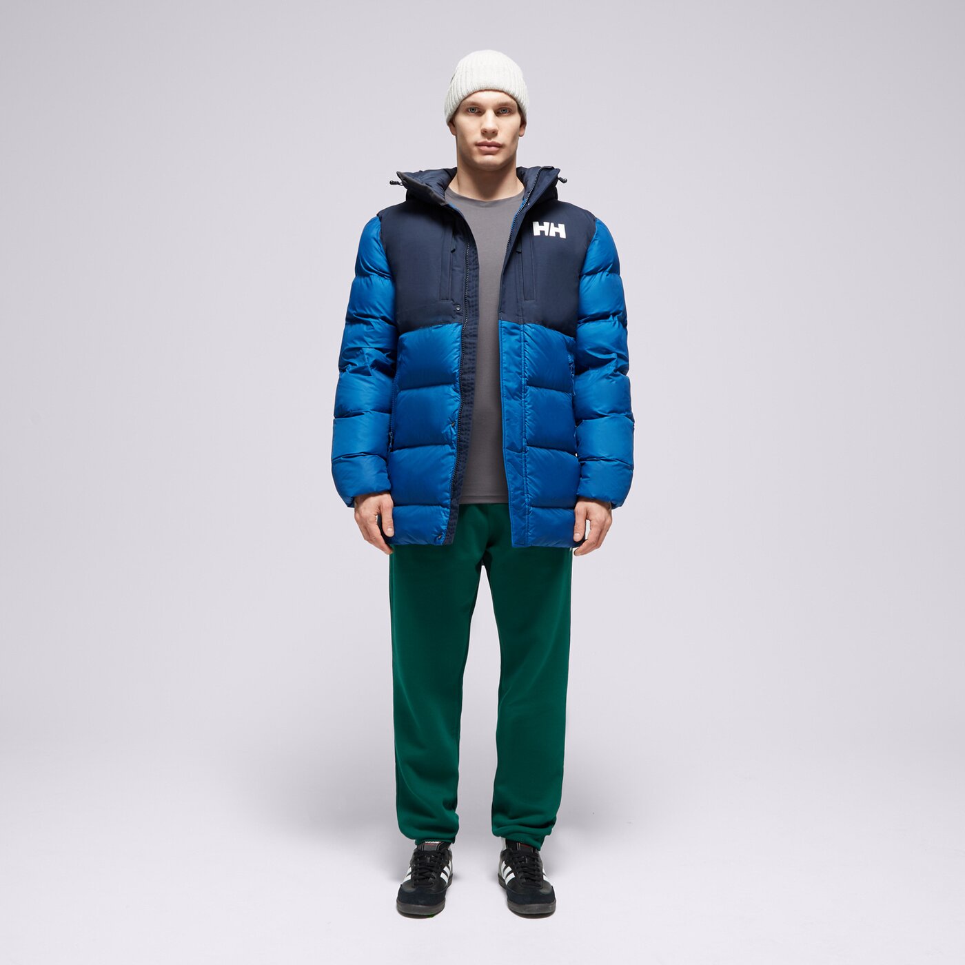 HELLY HANSEN JACKE WINTER ACTIVE PUFFY Blau