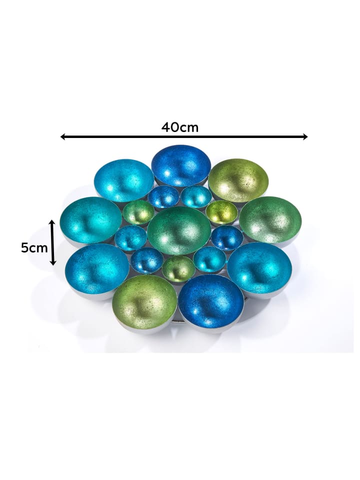 kobolo Kerzenhalter BUBBLE34 in Blau günstig kaufen onesize