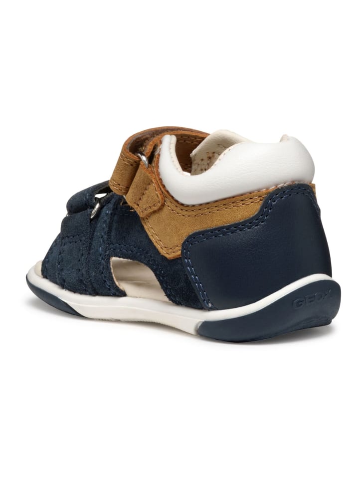 Geox Sandalen in Blau/Braun günstig kaufen