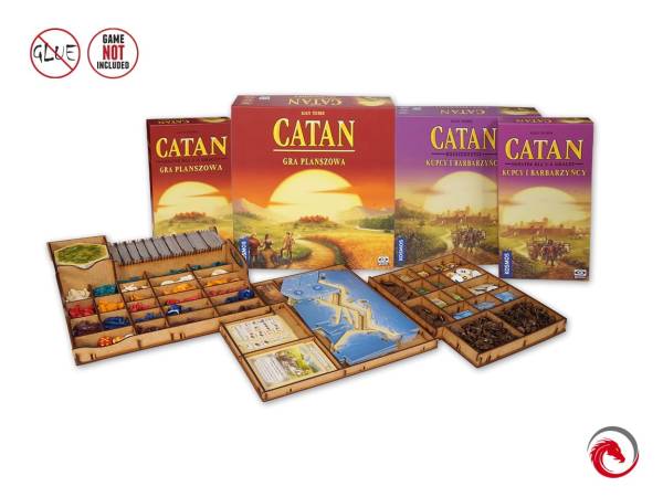 Insert: Catan + Traders & Barbarians + 5-6 Players Expansions (Insert)