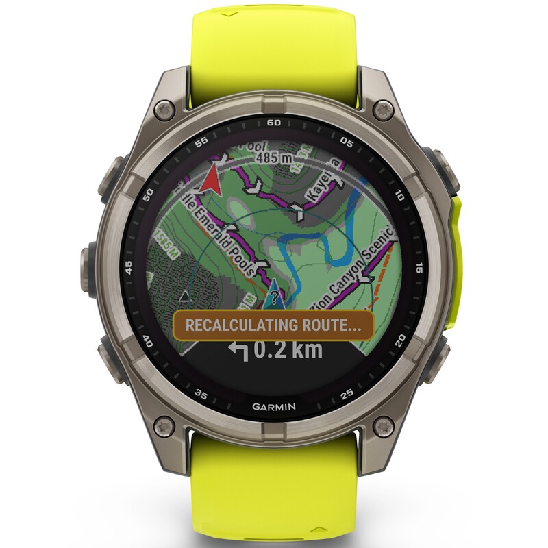 GARMIN Armbanduhr Fenix 8 Sapphire &ndash; SOLAR 47 mm