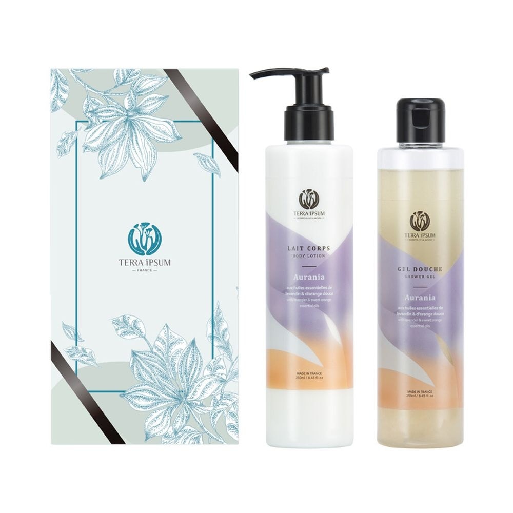 terra ipsum Coffret Relaxation - Gel Douche & Lait Corps Gel douche + Lait pour le corps