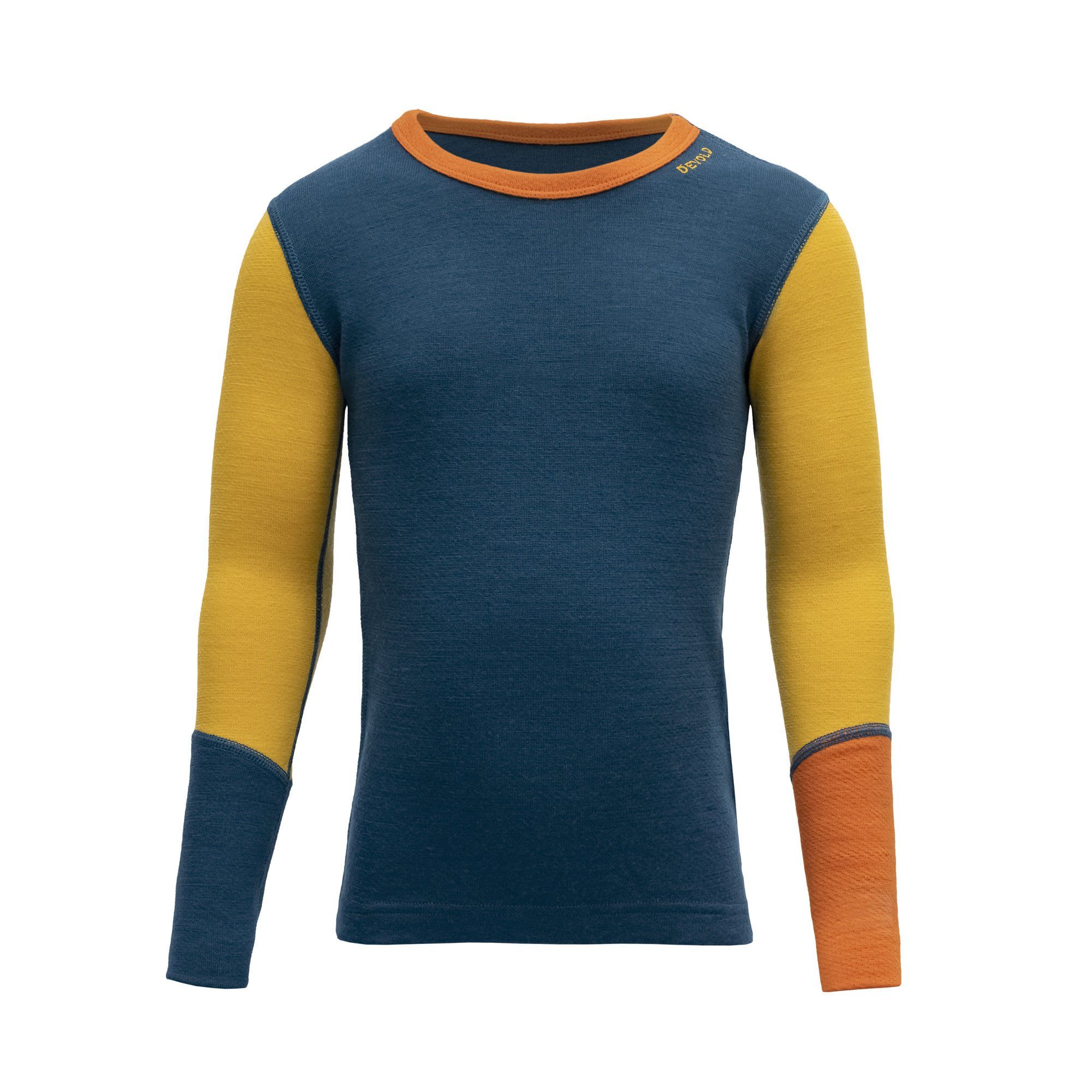 Devold Langarmbluse Devold Expedition Merino Shirt Kid Kinder
