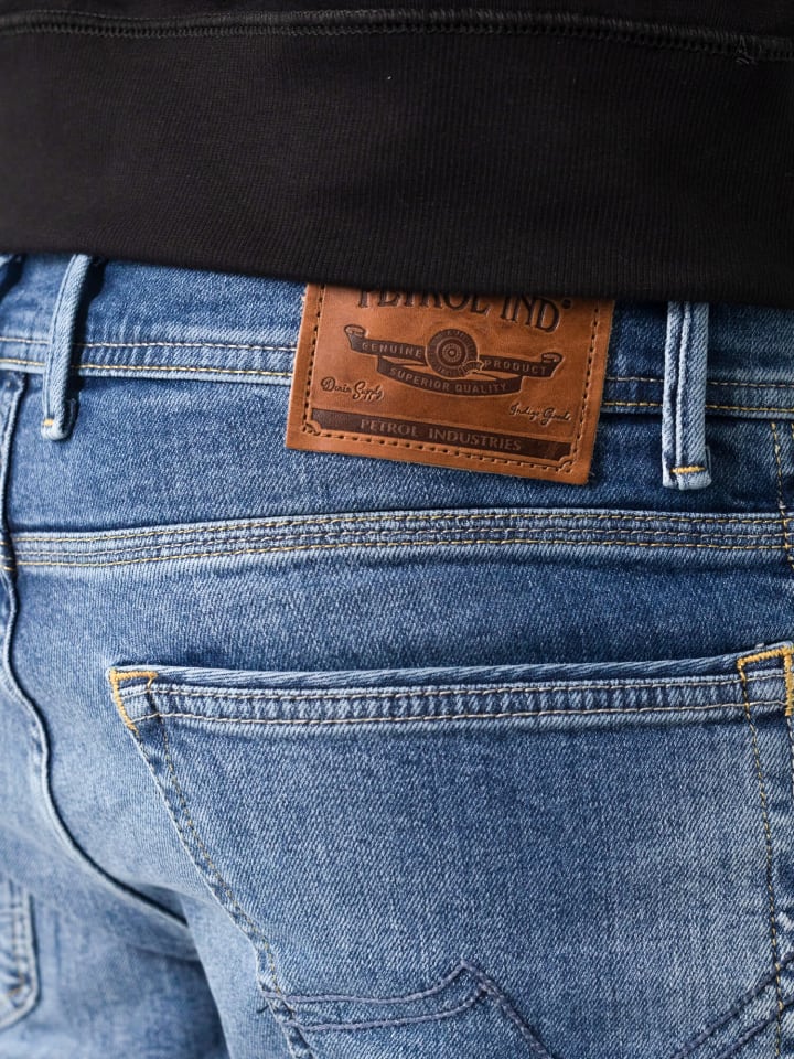 Petrol Industries Regular Fit Jeans Riley in Blau günstig kaufen