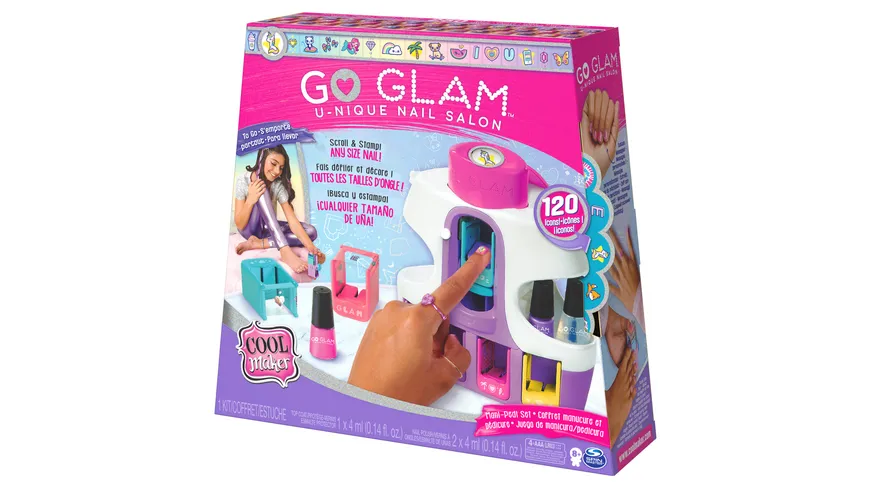 Spin Master - Cool Maker Go Glam Unique Nagel Salon