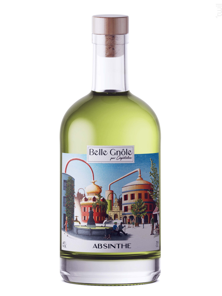 Absinthe de Pontarlier Belle Gnôle Anisés  France  Absinthe  45% Non millésimé 70cl