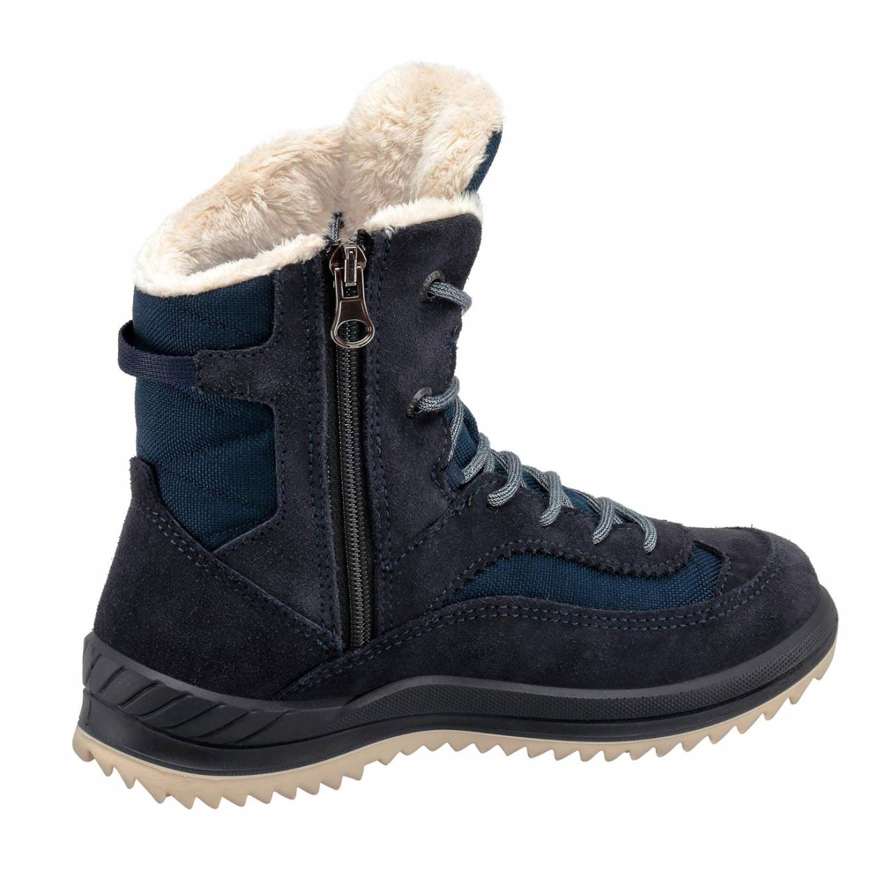 LOWA Stiefel Jungen blau