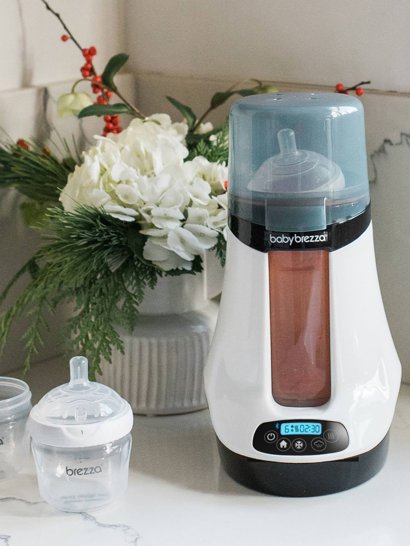 Chauffe-biberon BABY BREZZA Safe+Smart Bottle Warmer blanc