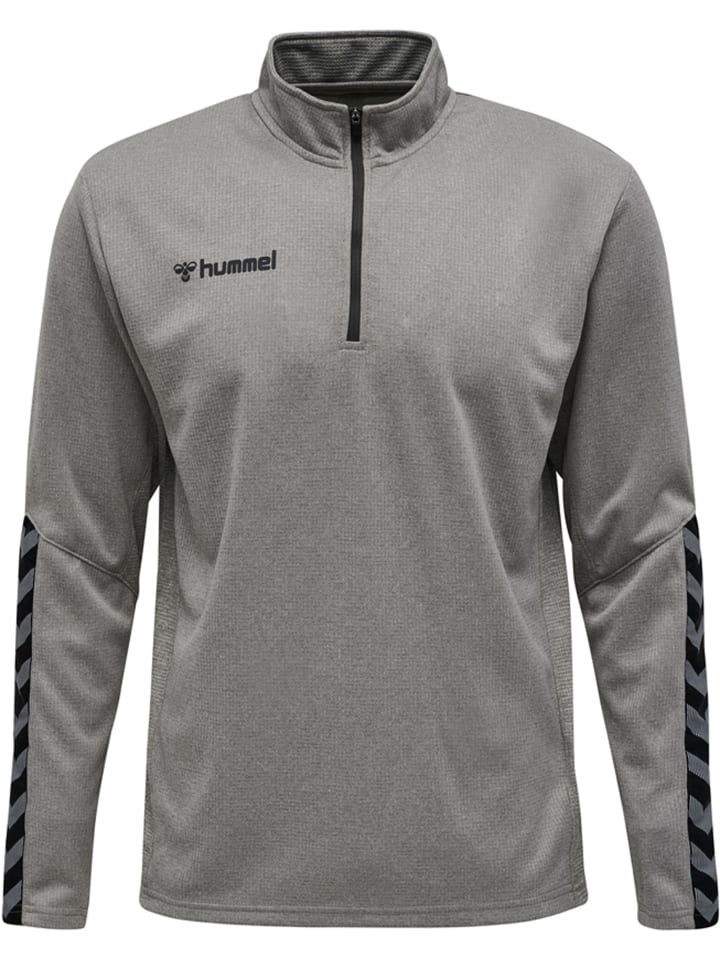 Hummel Hummel Halbreißverschluss Sweatshirt Hmlauthentic Kinder in GREY MELANGE günstig kaufen 116