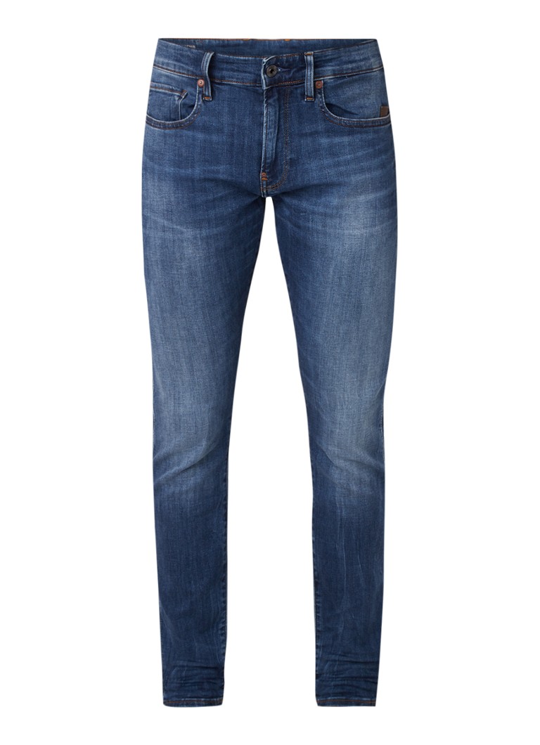 Blugi G-Star RAW Elto Slim-Fit, Decolorare Medie