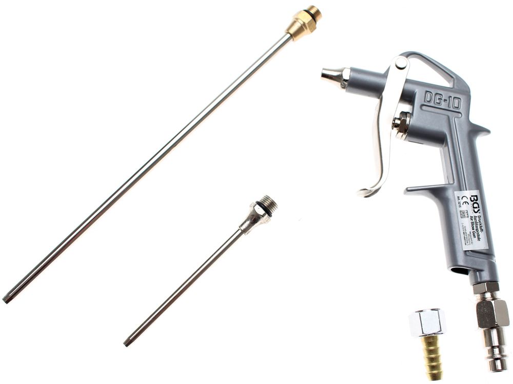 BGS technic Druckluft-Ausblaspistole mit 3 Düsen kaufen | Bike-Discount