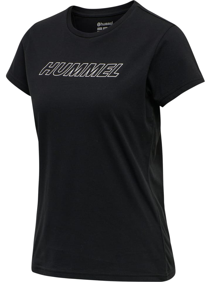Hummel Hummel T-Shirt Hmlte Cali Multisport Damen in BLACK/CHATEAU GREY günstig kaufen