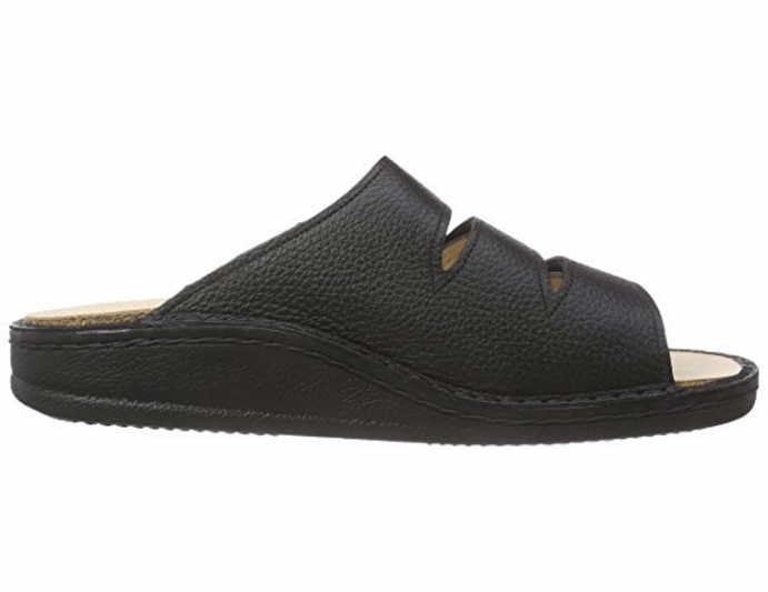 FINN COMFORT Pantoletten schwarz Korfu schwarz Bison