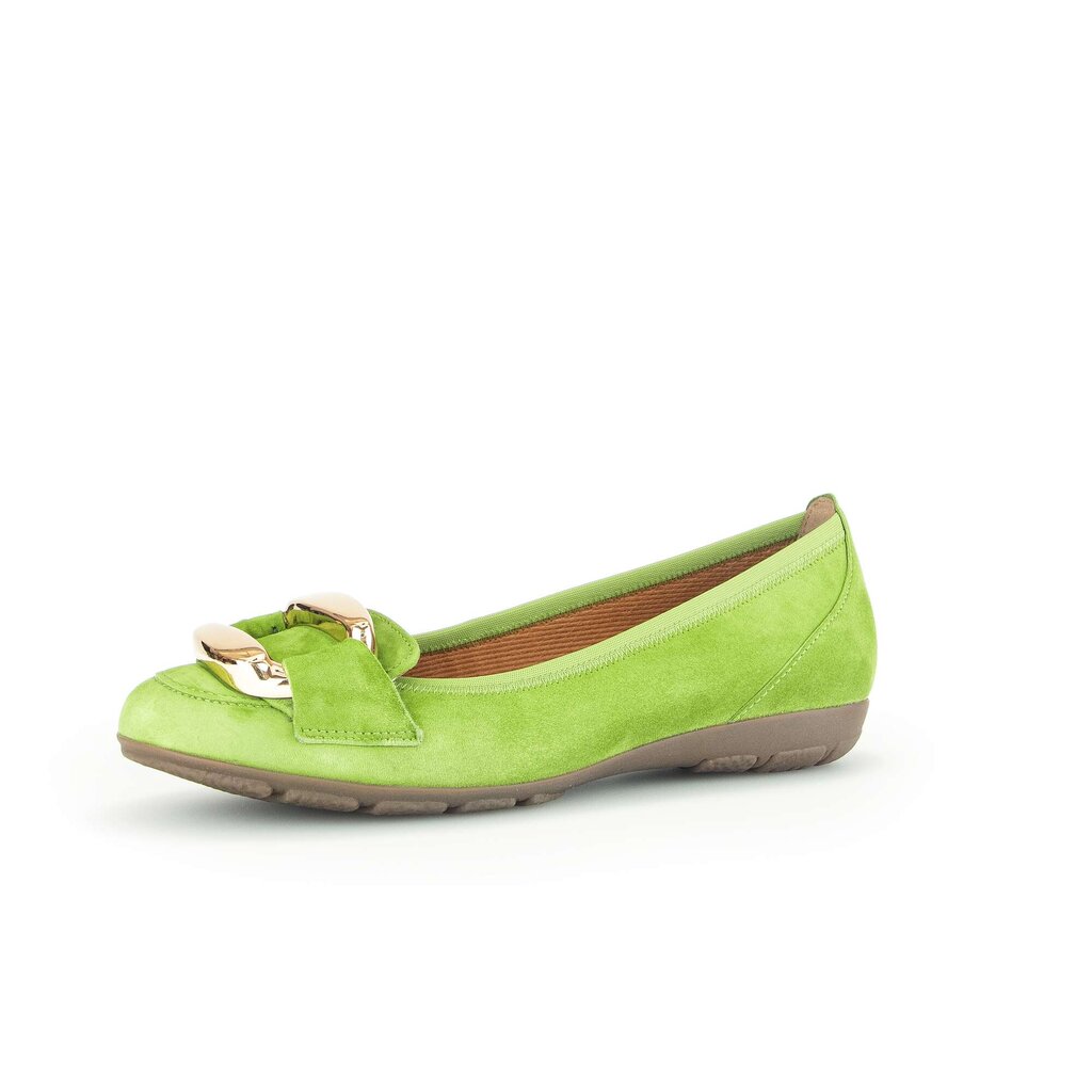 Gabor fashion Sportliche Ballerina grün