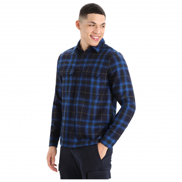Icebreaker - Dawnder L/S Flannel Shirt Plaid - Hemd