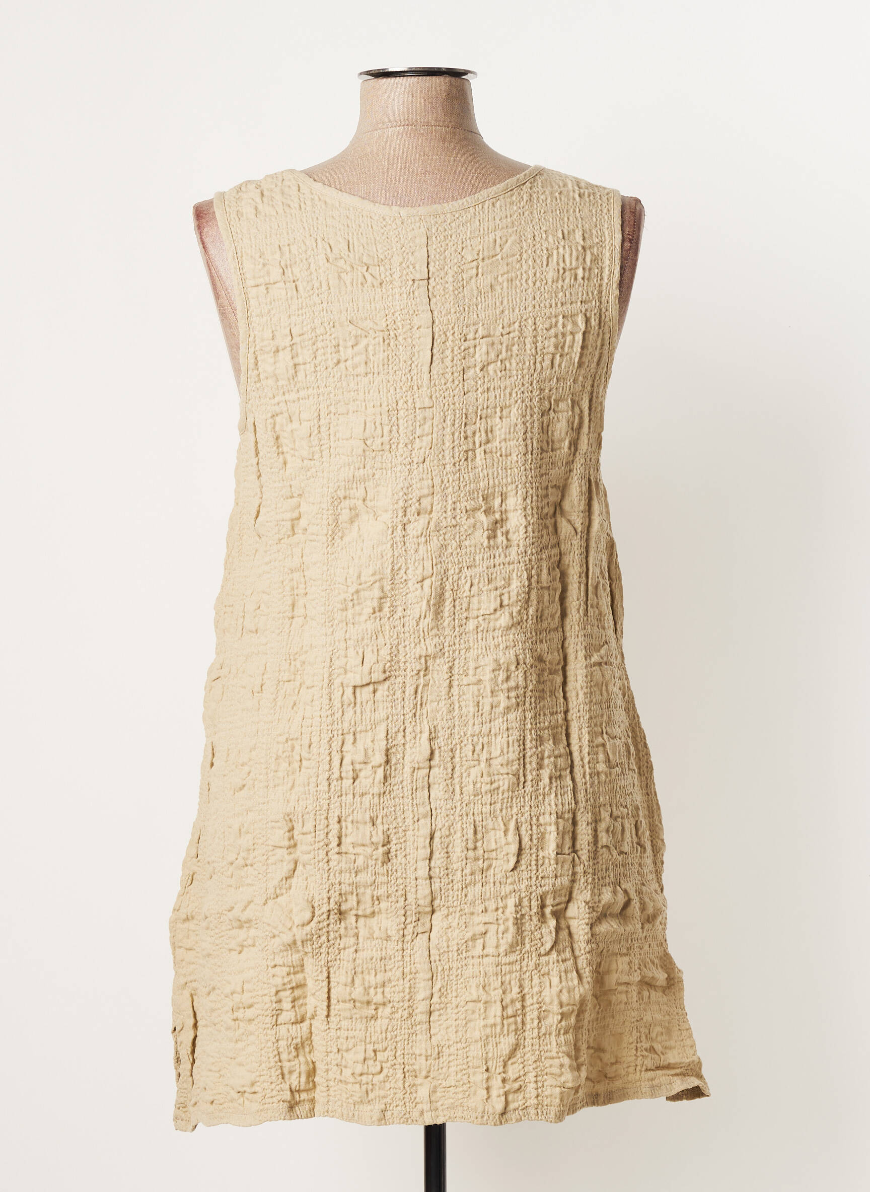 G Oze Tuniquesansmanche Femme couleur beige