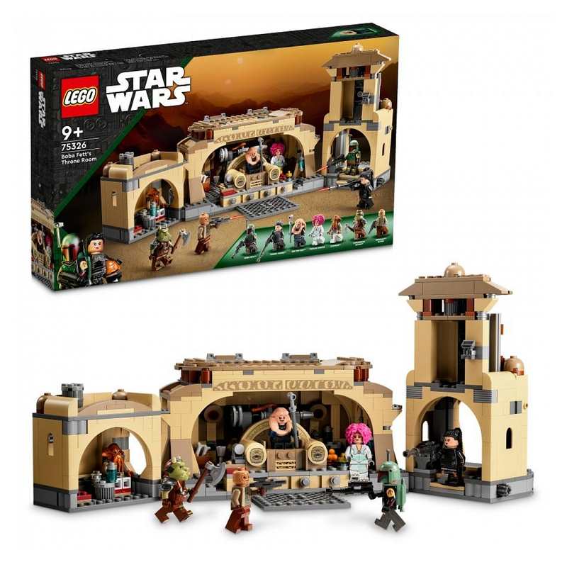 75326 La salle du trône de boba fett LEGO Star Wars