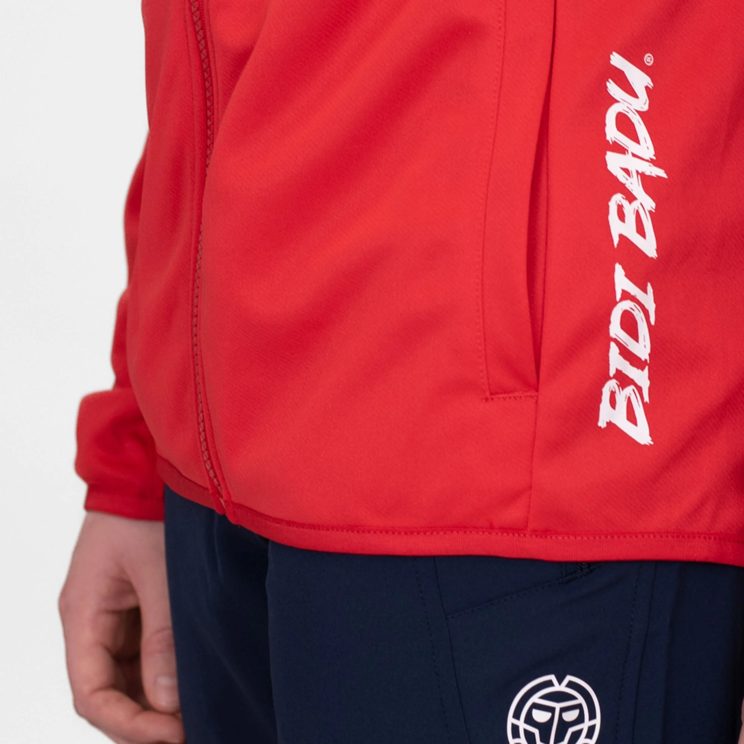 Crew Hood Trainingsjacke Jungen - Rot