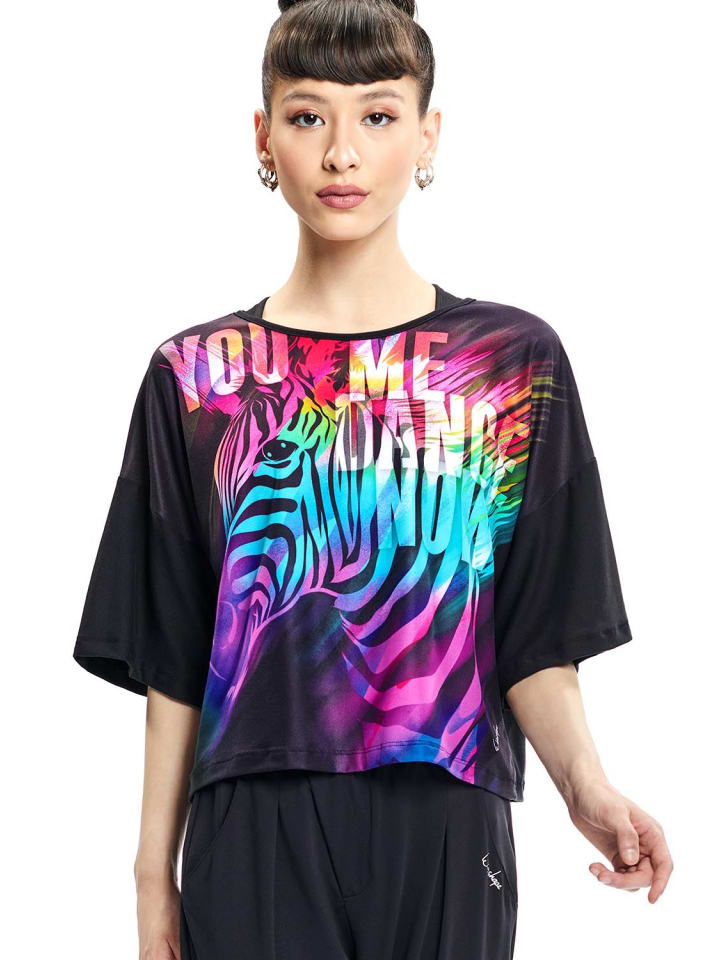 Winshape Functional Light and Soft Dance-Top DT109LS in rainbow zebra/black günstig kaufen