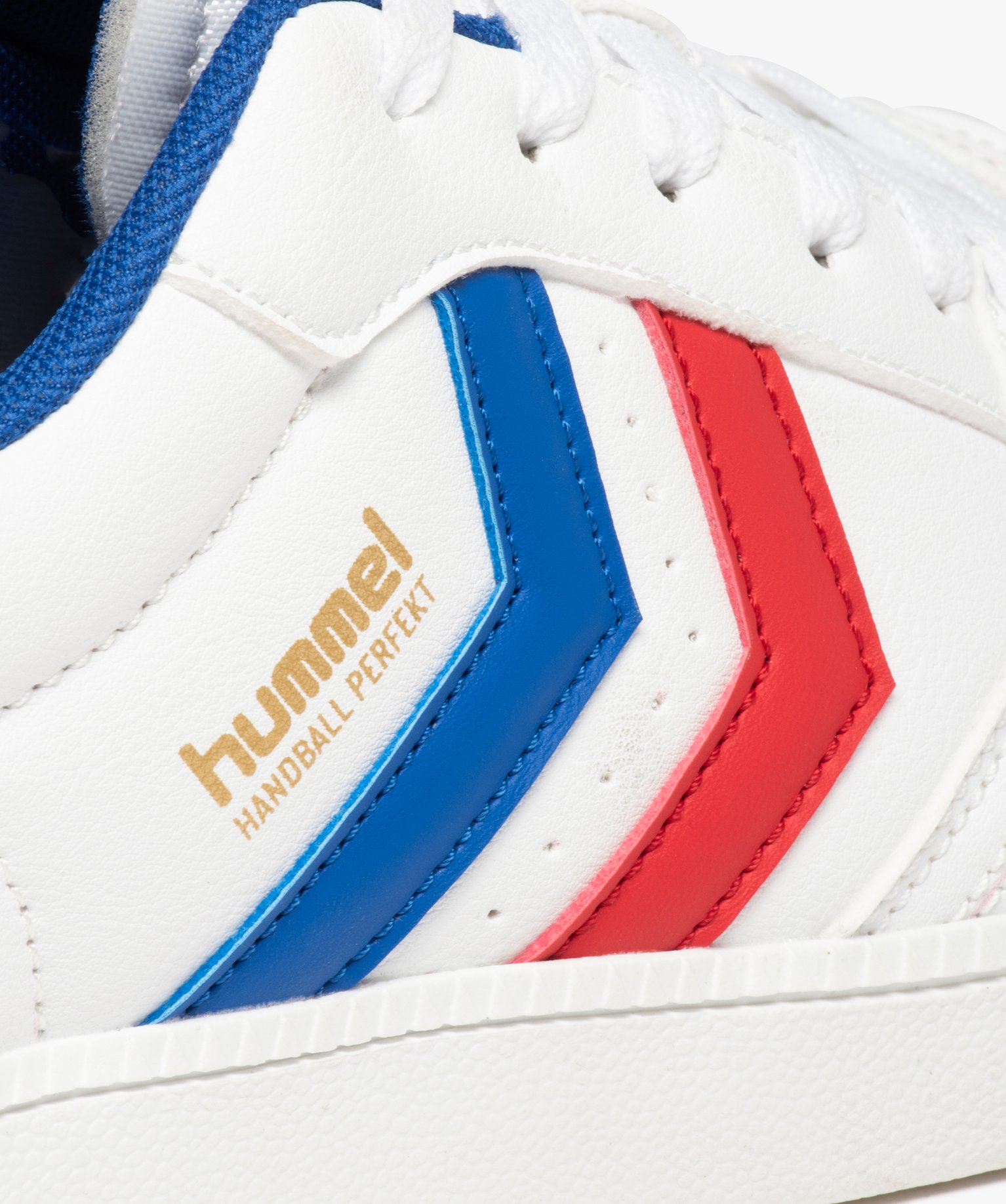 Baskets homme bicolores – Hummel Handball Perfekt blanc | GEMO