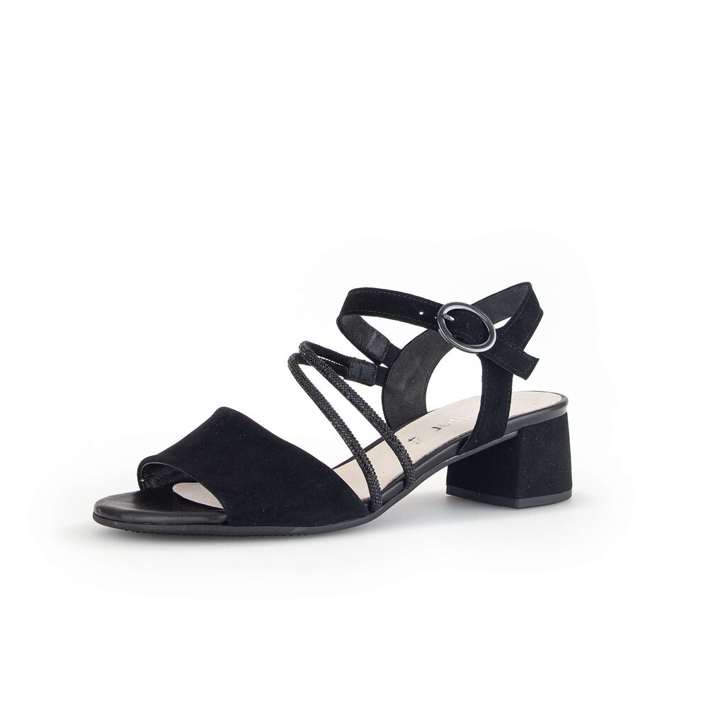 Gabor fashion Riemchensandale schwarz