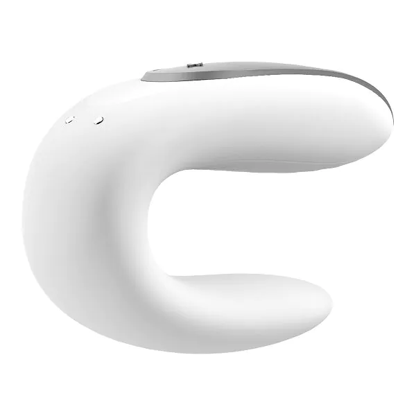 Satisfyer masažer Double Fun Connect aplikacija bijela