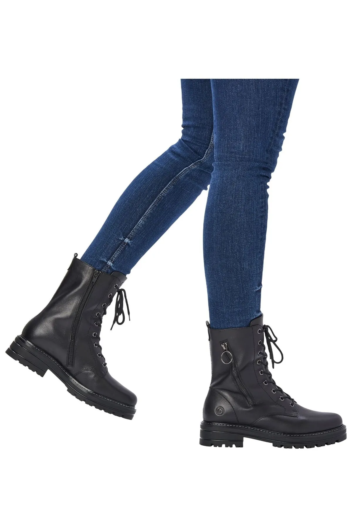 Remonte  Stiefelette - Schwarz - Blockabsatz