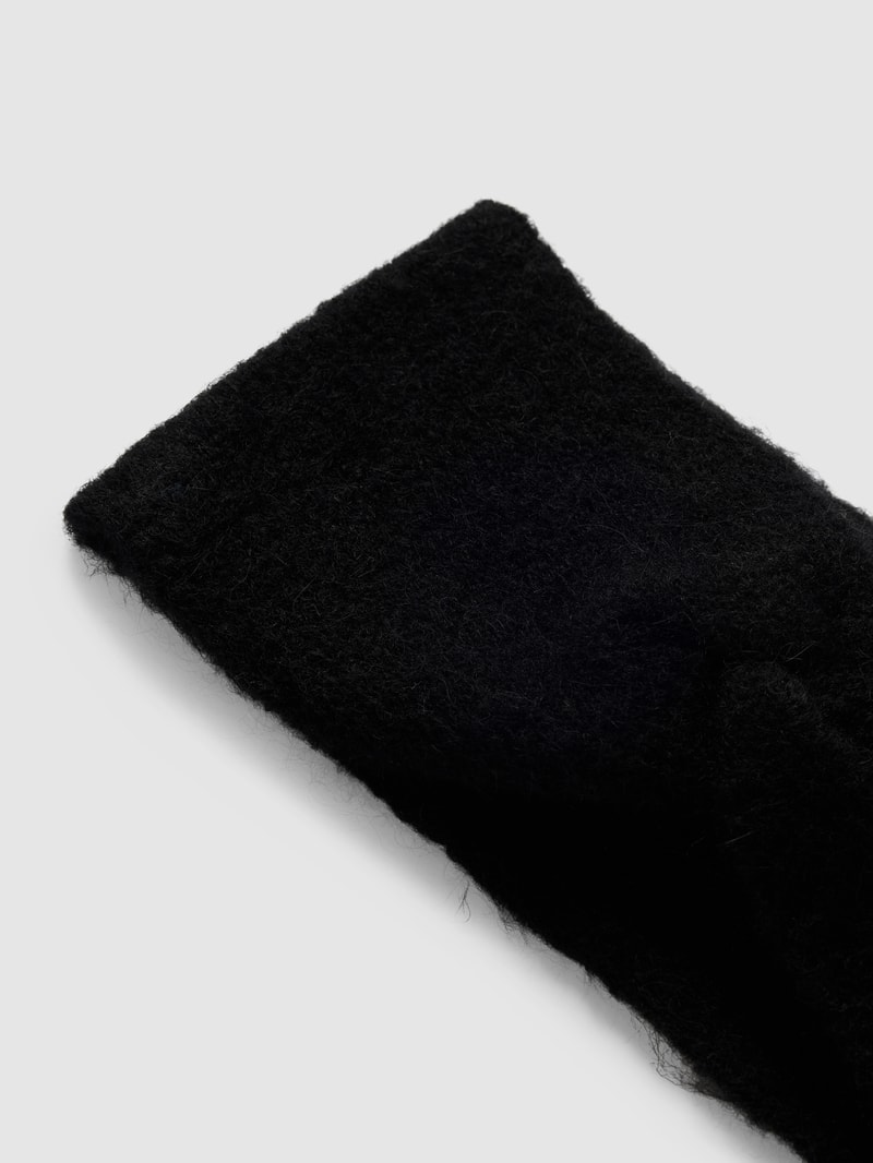 Stirnband mit Knotendetail Modell 'Hope' in schwarz