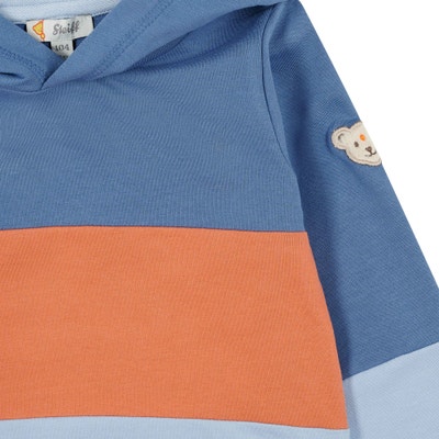 Sweatshirt, mittelblau für Jungs