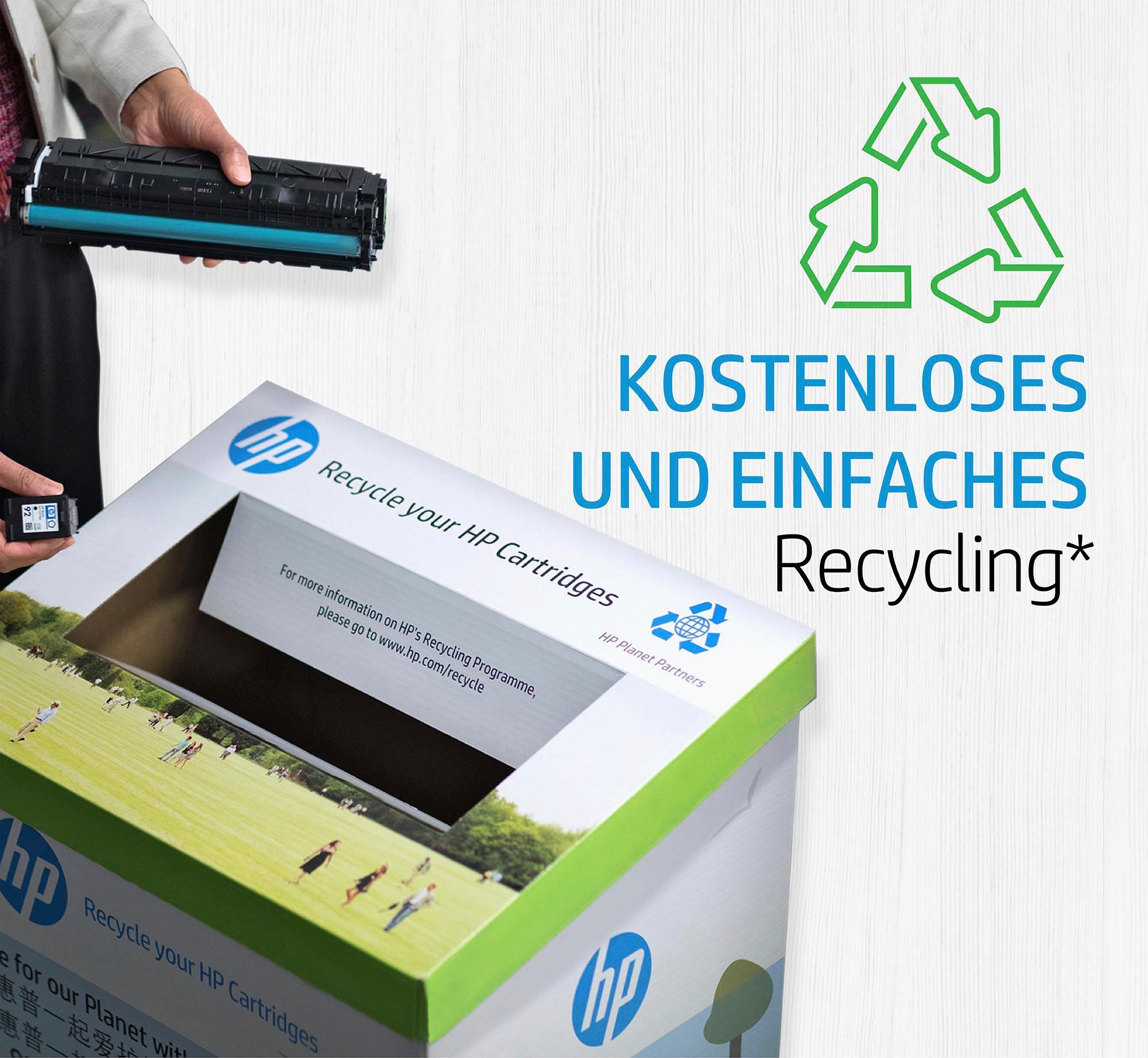 HP 207A Tintenpatrone (1-tlg., original LaserJet Toner Kartusche 207 schwarz)