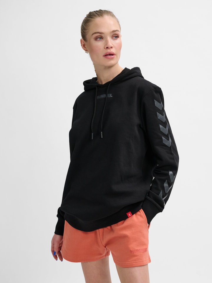 Hummel Hummel Verstellbare Taille Kapuzenpullover Hmllegacy Erwachsene in BLACK günstig kaufen