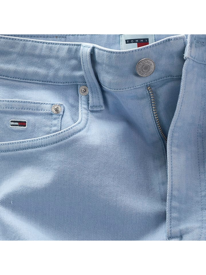 Tommy Hilfiger Jeans-Shorts in Hellblau günstig kaufen