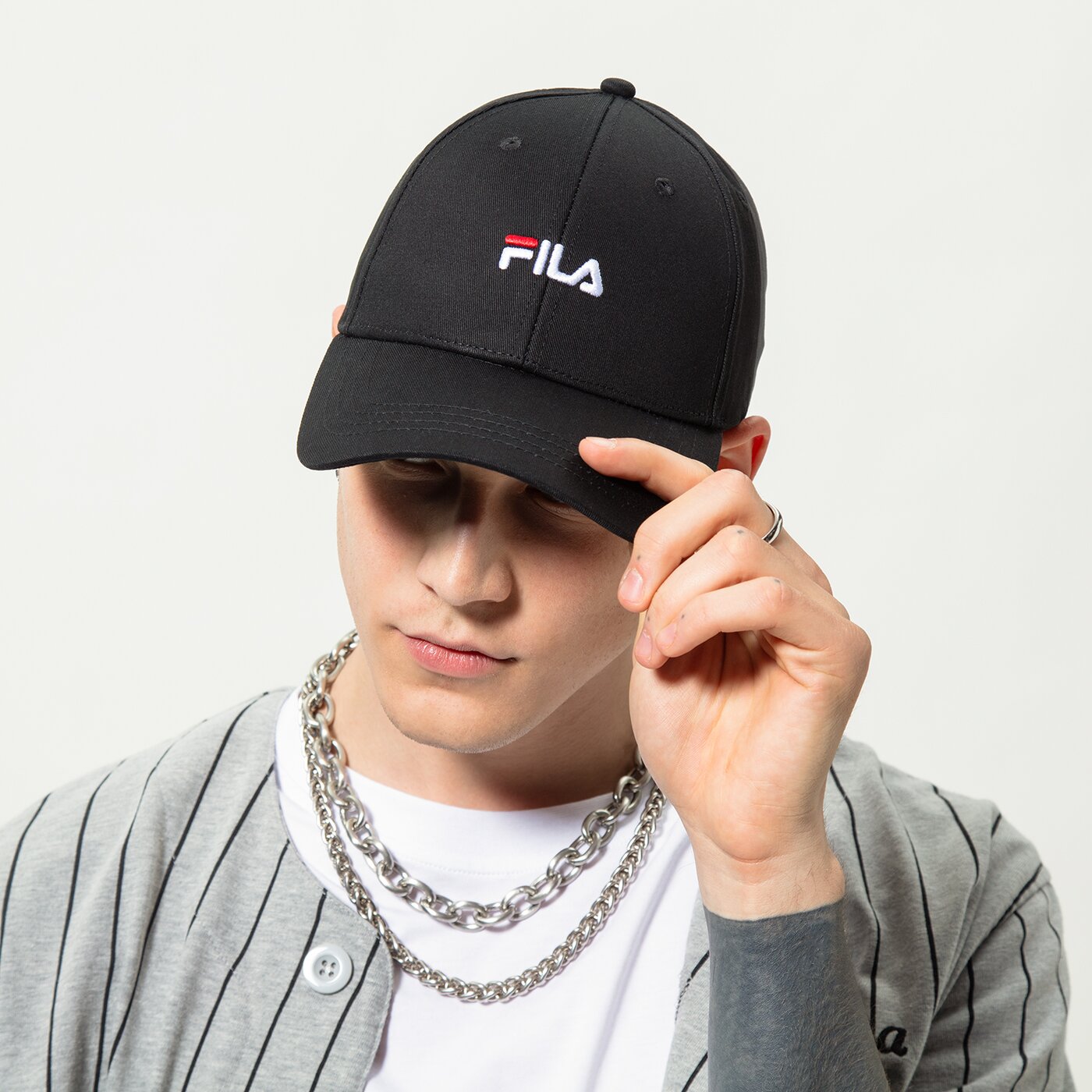 FILA MÜTZE BASEBALL CAP Schwarz