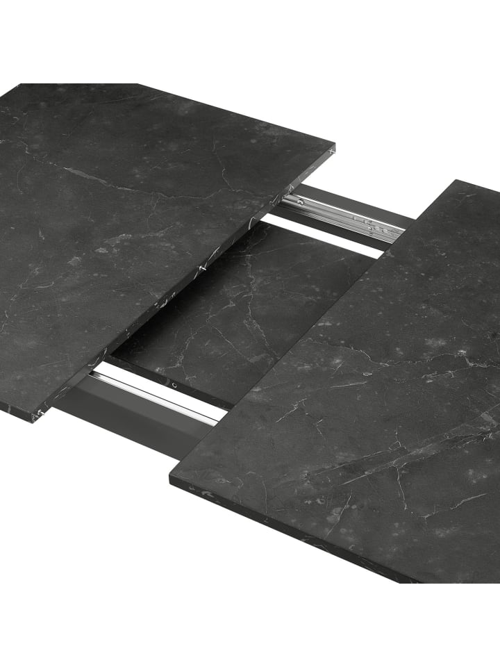 B&D Home 5-tlg. Set: Essgruppe Silas in Marmor-Schwarz günstig kaufen onesize