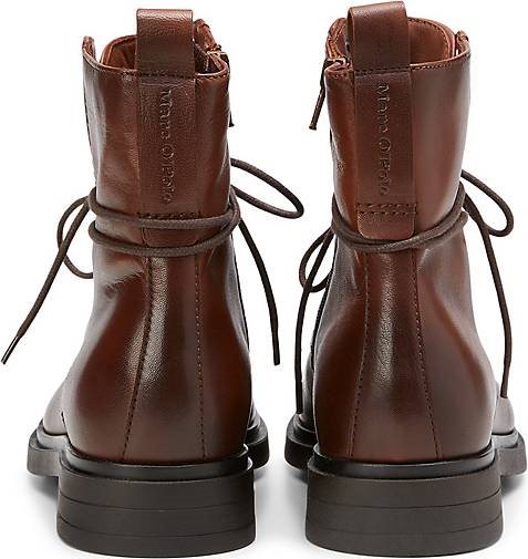 Marc O'Polo Schnürstiefel mit praktischem Innenzipper