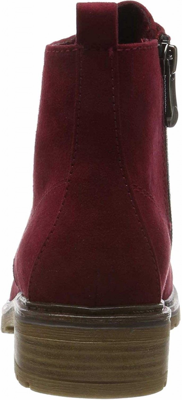 MARCO TOZZI Schnür-Stiefeletten rot