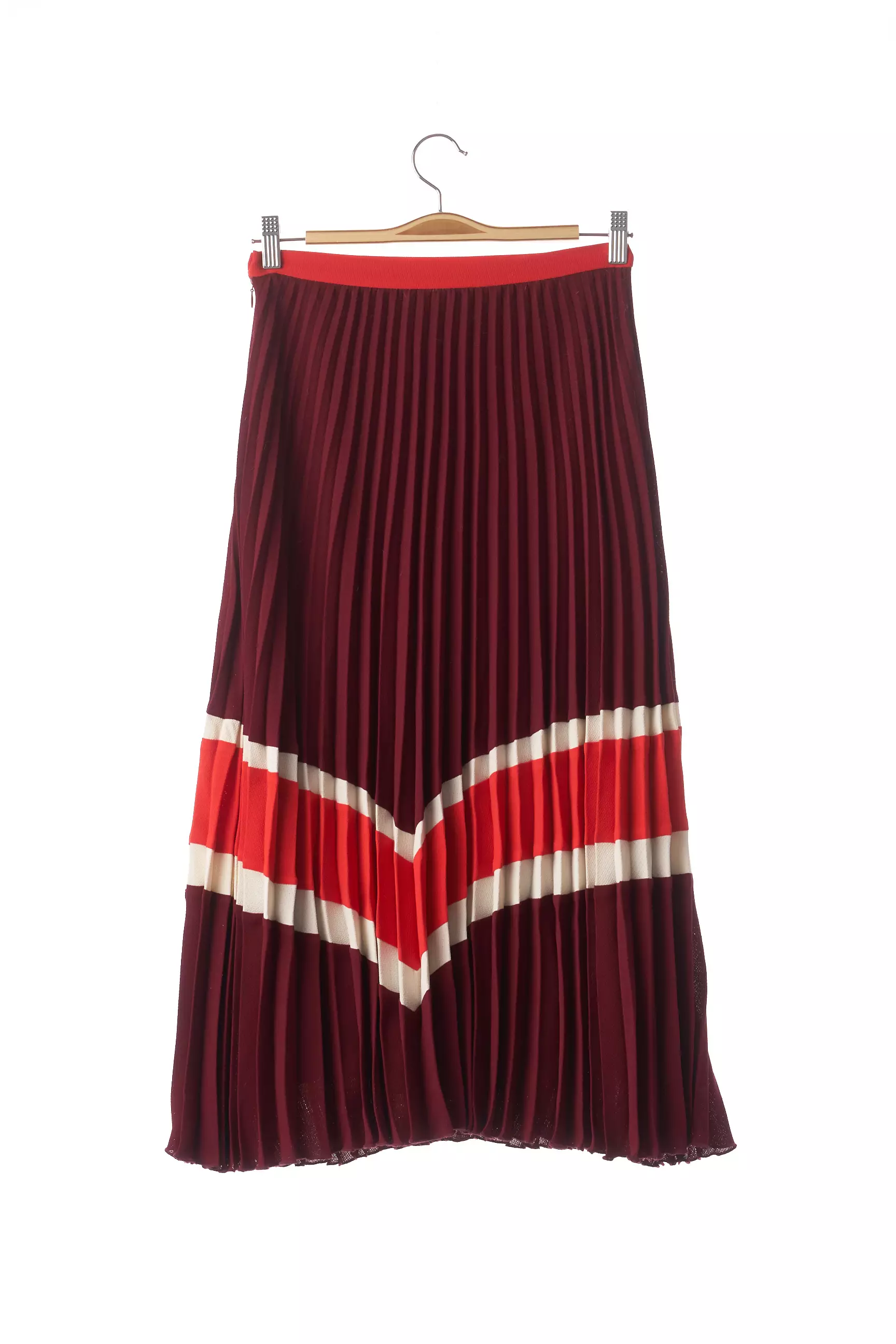 Idano Jupes Longues Femme couleur rouge