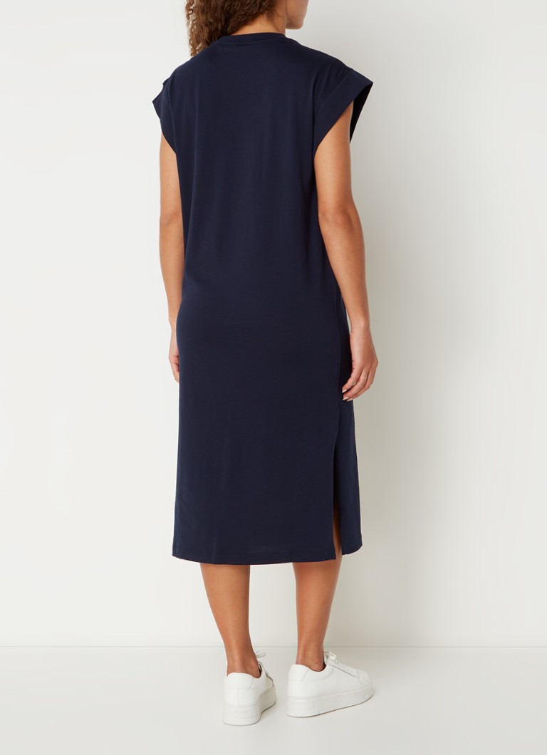 Robe t-shirt midi HUGO BOSS Edress avec logo