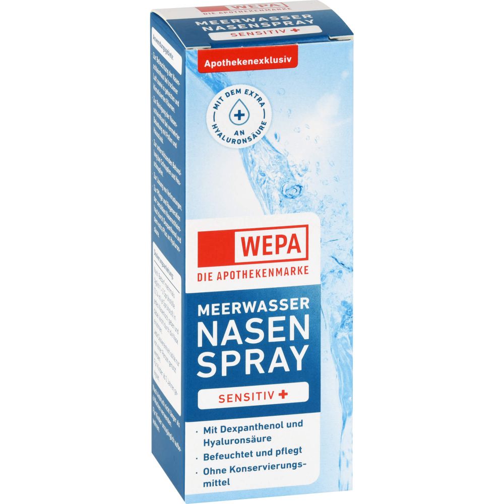 WEPA Meerwasser Nasenspray sensitiv+