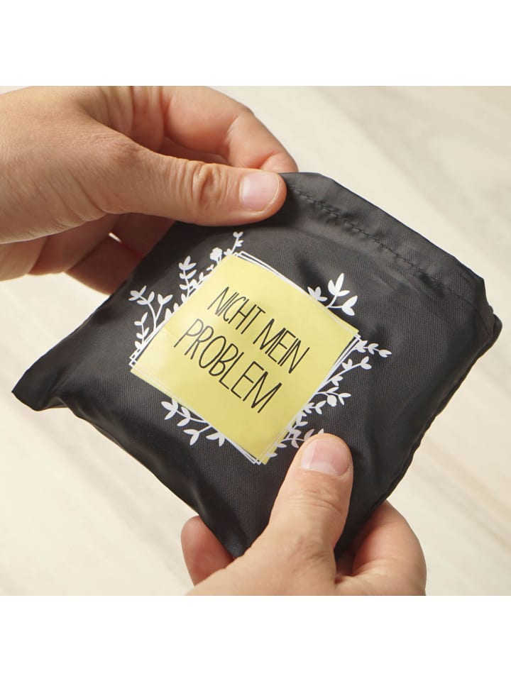 Geda Labels Tasche Nicht mein Problem in Schwarz - 40x40 günstig kaufen onesize