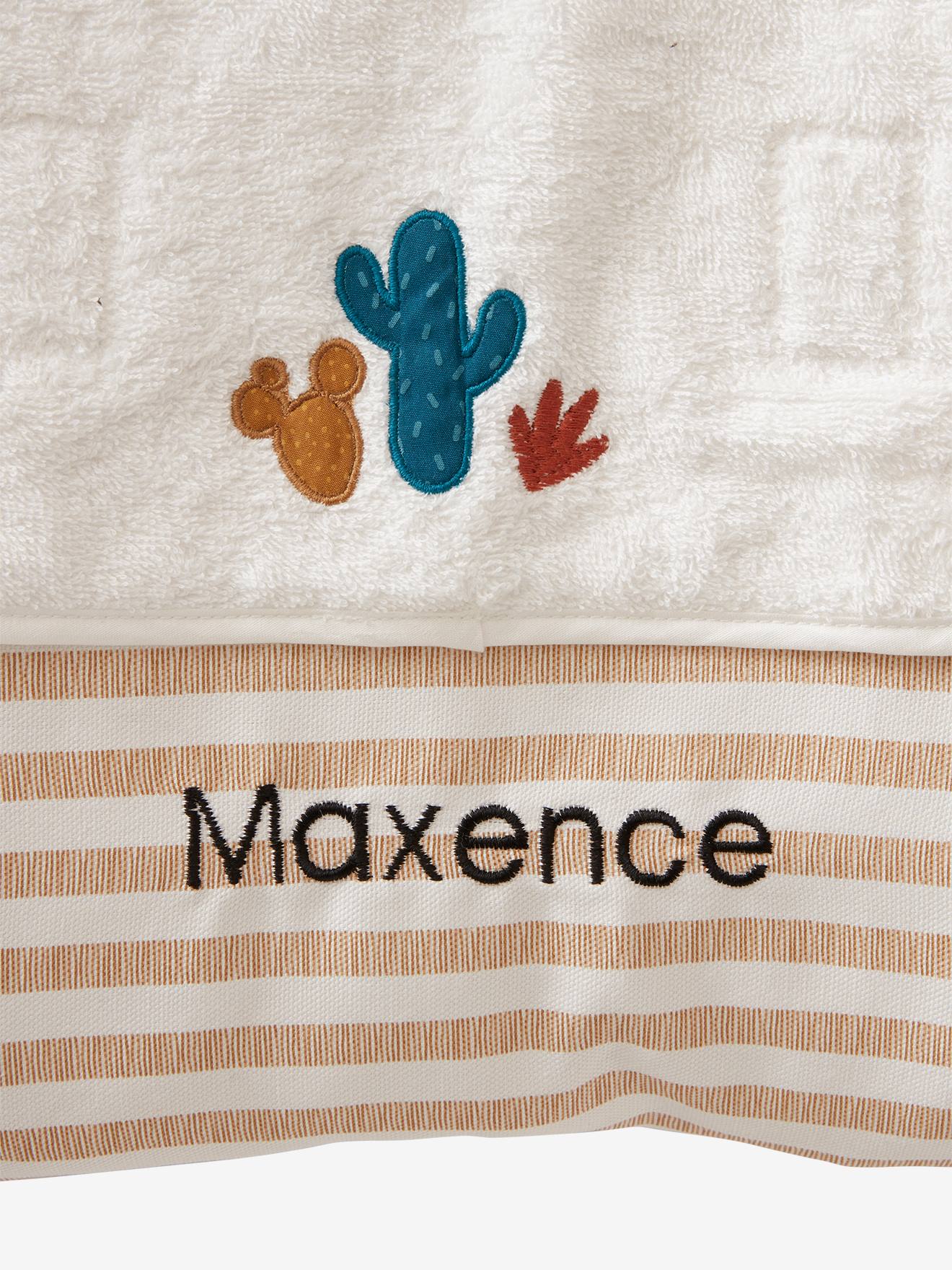 Vertbaudet Baby Wickelauflage WILD SAHARA, personalisierbar - wollweiß/beige
